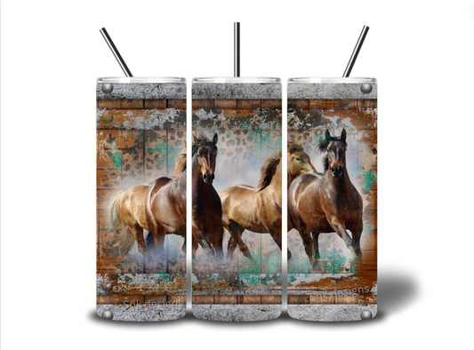 Sublimation transfer - Horses