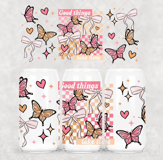 16oz Uv DTF wrap- Good things take time