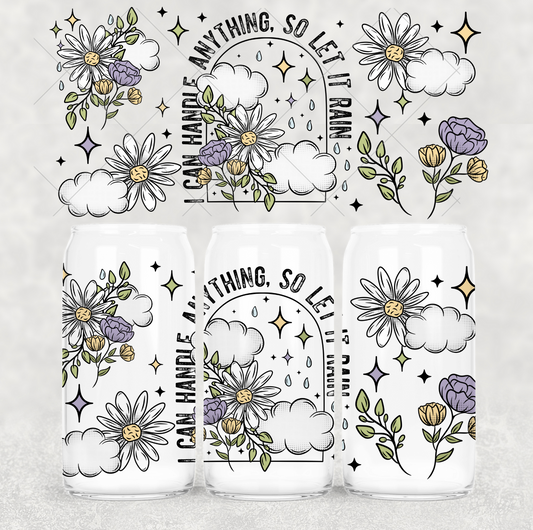 16oz Uv DTF wrap- Let it rain