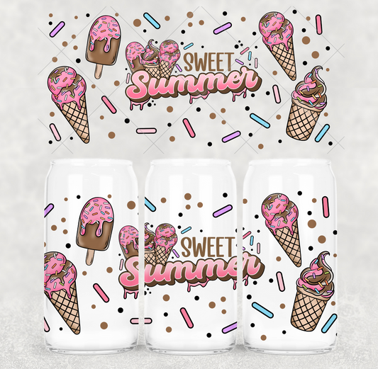 16oz Uv DTF wrap- Sweet summer