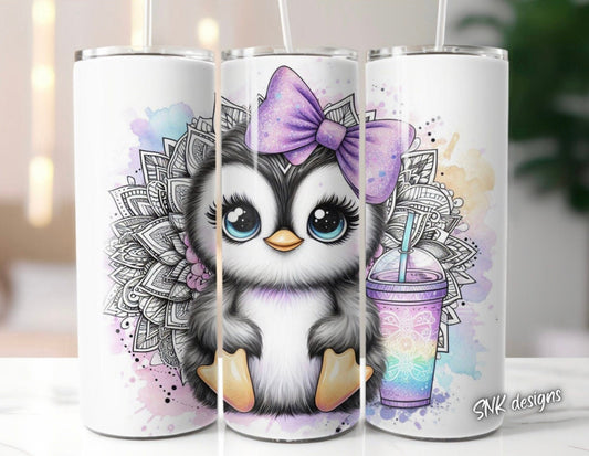 Sublimation transfer  - Cute baby Penguin