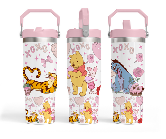 30oz sublimation transfer - Bear Friends 5