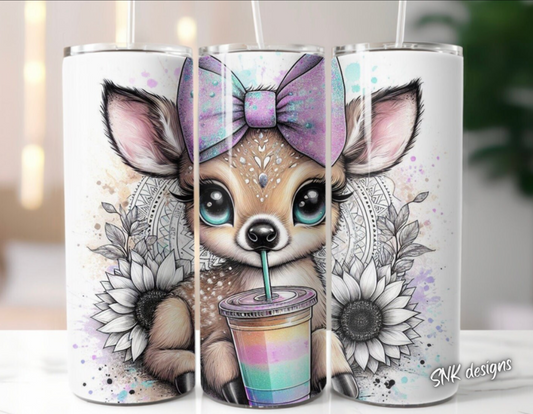 Sublimation transfer - Cute baby deer