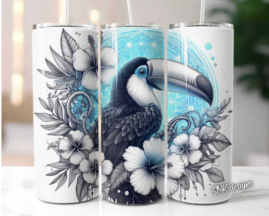 Sublimation transfer-  Tropical toucan