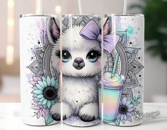 Sublimation transfer - Cute llama3