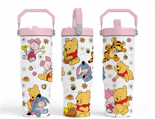 30oz sublimation transfer - Bear friends 3