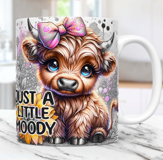 15oz mug - Just a lil moody