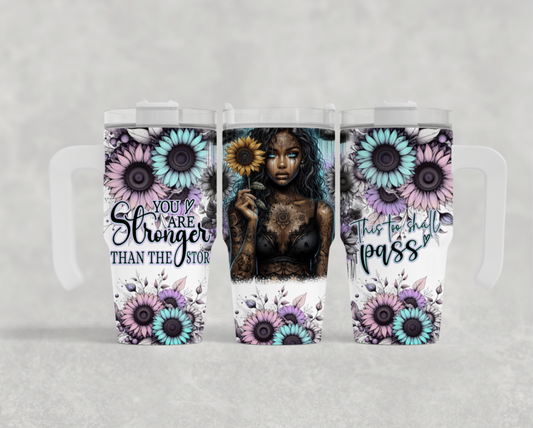 20oz mini sublimation transfer- This to shall pass