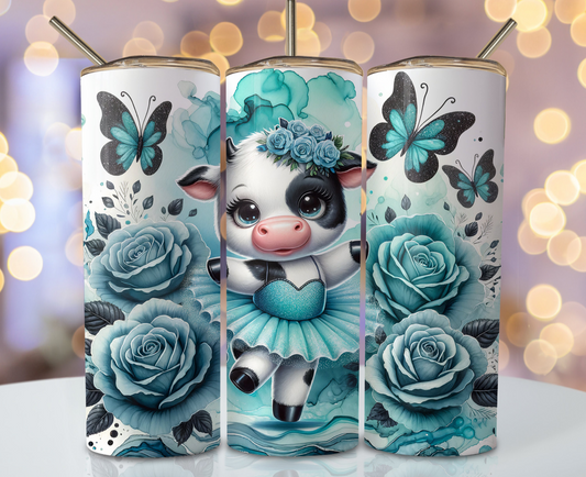 Sublimation transfer - Dancing cow