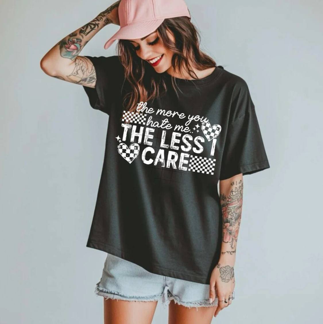 $2.50 Single color DTF Transfer- The less i care